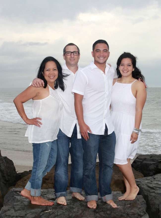 Point Pleasant Real Estate Agent David Caputo with his Family